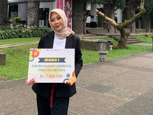 Anak Buruh Bangunan Alumni SMAU CTARSA Sukoharjo Jadi Mahasiswa Berprestasi ITB