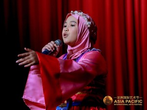 Penampilan Nadhira Lathifa di Asia All Stars Festival Korea Selatan 2025