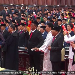 Sah! 580 Anggota DPR Periode 2024-2029 Resmi Menjabat