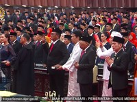 Sah! 580 Anggota DPR Periode 2024-2029 Resmi Menjabat