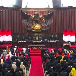 732 Anggota MPR Periode 2024-2029 Resmi Menjabat