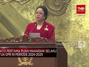 Video: Pidato Lengkap Puan Maharani Selaku Ketua DPR RI 2024-2029