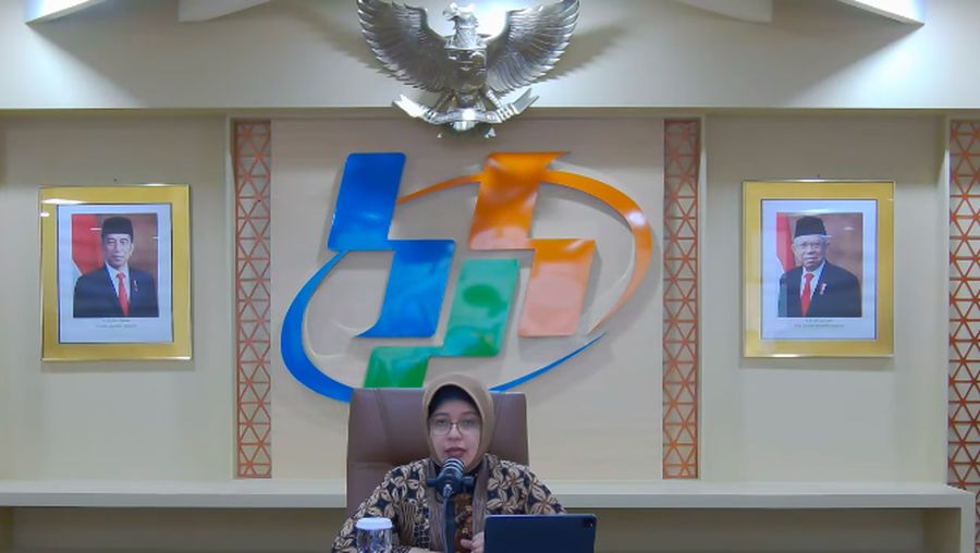 PLT Kepala BPS, Amalia A. Widyasanti dalam Rilis BPS Selasa (1/10/2024). (Tangkapan Layar Youtube BPS Statistic)