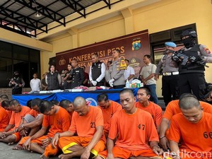 Narkoba Rp 115 Juta Dirampas dari 20 Pengedar di Mojokerto