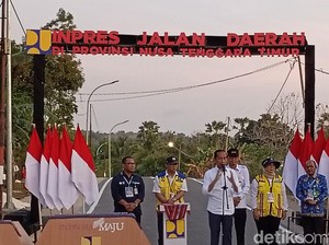 Diresmikan Jokowi, 27 Proyek Jalan Inpres di NTT Telan Anggaran Rp 737 Miliar