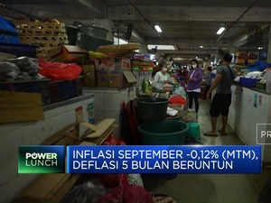 Video: RI Alami Deflasi 5 Bulan Beruntun, Alarm Pelemahan Daya Beli