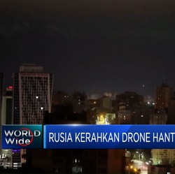 Video: Rusia Kerahkan Drone Hantam Kyiv