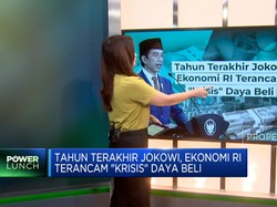 Video: Tahun Terakhir Jokowi, Ekonomi RI Terancam "Krisis" Daya Beli