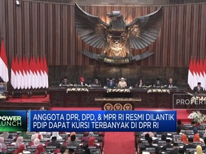 Video: Resmi Dilantik, Wajah Lama Tetap Mendominasi Kursi Parlemen