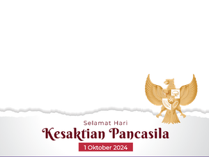 10 Twibbon Hari Kesaktian Pancasila 2024 Meriah, Cocok untuk Medsosmu!
