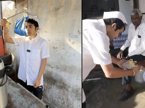 Vlogger Jualan Teh di Pinggir Jalan, Kaget Lihat Cuannya