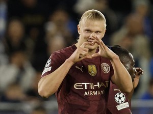 Haaland Lebih Subur dari MU di Liga Inggris