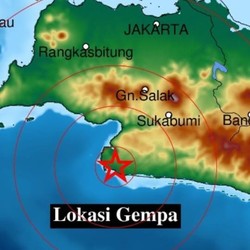 Gempa M4,5 Guncang Sukabumi, BMKG Sebut Dampaknya Sampai Skala IV