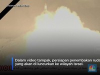 Iran Mengamuk! Detik-detik Ratusan Rudal Hujani Israel
