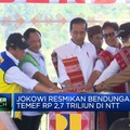 Video: Jokowi Resmikan Bendungan Temef di NTT & Tujuh PLBN