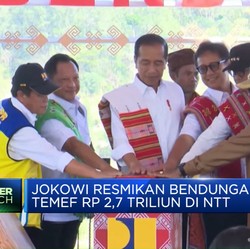 Video: Jokowi Resmikan Bendungan Temef di NTT & Tujuh PLBN