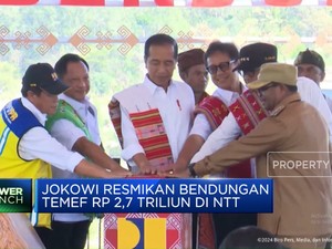 Video: Jokowi Resmikan Bendungan Temef di NTT & Tujuh PLBN