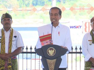 Jokowi Resmikan Bendungan Temef di NTT yang Telan Anggaran Rp 2,7 T