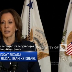 Video: Harris & Trump Angkat Bicara Soal Serangan Rudal Iran ke Israel