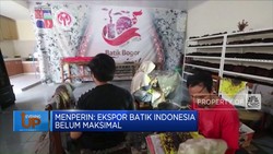 Video: Menperin Sebut Ekspor Batik Indonesia Belum Maksimal
