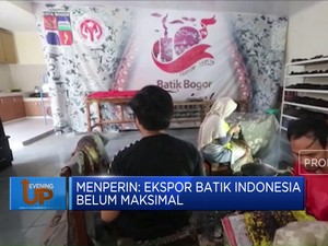 Video: Menperin Sebut Ekspor Batik Indonesia Belum Maksimal