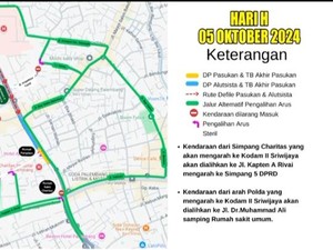 Catat Lur! Jalan Depan Makodam Ditutup 3 Hari, Ini Rekayasa Lalu Lintasnya