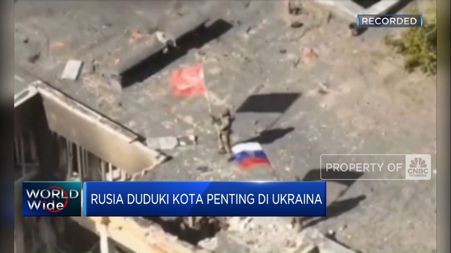Rusia Duduki Wilayah Strategis Di Ukraina Timur