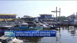 Video: Tanggul Pantai Jakarta Sepanjang 11 Km Bakal Rampung di 2025