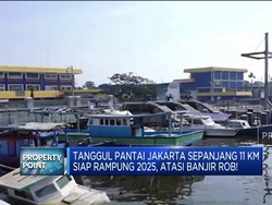 Video: Tanggul Pantai Jakarta Sepanjang 11 Km Bakal Rampung di 2025