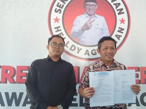 Helldy Adukan Robinsar ke Bawaslu Cilegon Terkait Dugaan Kampanye di Masjid