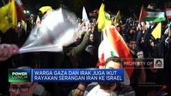 Video: Warga Iran Rayakan Serangan Ratusan Rudal Iran ke Israel