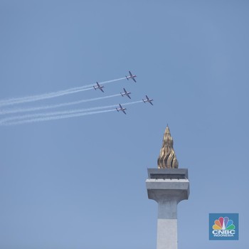Jet Tempur Sangar Meraung-Raung di Langit Jakarta Hari Ini, Ada Apa?