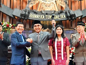 Pimpinan MPR 2024-2029 Resmi Dilantik, Muzani: Kepercayaan Luar Biasa