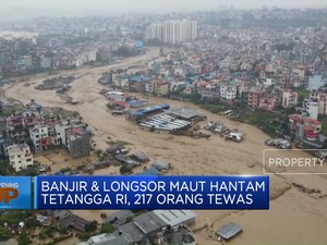 Video: Banjir & Longsor Maut Hantam Tetangga RI, 217 Orang Tewas