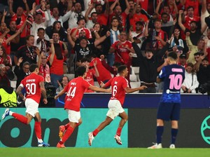Benfica Vs Atletico Madrid: Los Colchoneros Dibantai 0-4