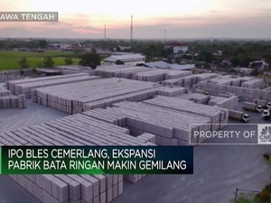 Video: IPO BLES Cemerlang, Ekspansi Pabrik Bata Ringan Makin Gemilang