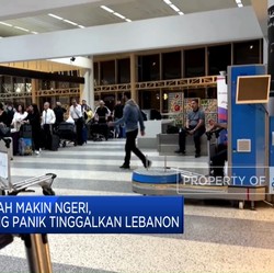 Video: Timur Tengah Makin Ngeri, Ramai Orang Panik Tinggalkan Lebanon