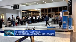 Video: Timur Tengah Makin Ngeri, Ramai Orang Panik Tinggalkan Lebanon