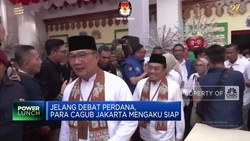 Video: Jelang Debat Perdana, 3 Cagub Jakarta Siap Adu Gagasan