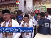 Video: Jelang Debat Perdana, 3 Cagub Jakarta Siap Adu Gagasan