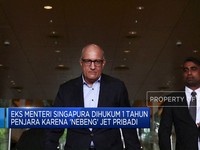 Video: Nebeng Jet Pribadi, Eks Menteri Singapura Dihukum Penjara
