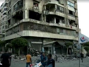 Video: Penampakan Pusat Kota Beirut Seusai Dibombardir Israel