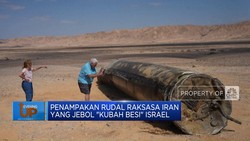 Video: Penampakan Rudal Raksasa Iran yang Jebol 