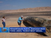 Video: Penampakan Rudal Raksasa Iran yang Jebol 