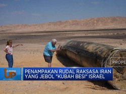 Video: Penampakan Rudal Raksasa Iran yang Jebol "Kubah Besi" Israel