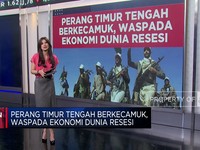 Perang Timur Tengah Berkecamuk, Waspada Ekonomi Dunia Resesi