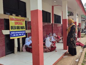 Ruang Kelas SDN di Pandeglang Disegel Ahli Waris, Ini Kata Kepsek