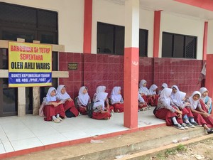 Ruang Kelas SD di Pandeglang Mulai Digunakan Usai Disegel Ahli Waris