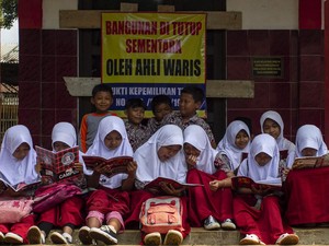 Ruang Kelas SD Disegel Warga Mengaku Ahli Waris, Ini Sikap Pemkab Pandeglang