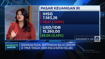 Video: Serangan Rudal Timur Tengah Kian Panas, IHSG & Rupiah Galau